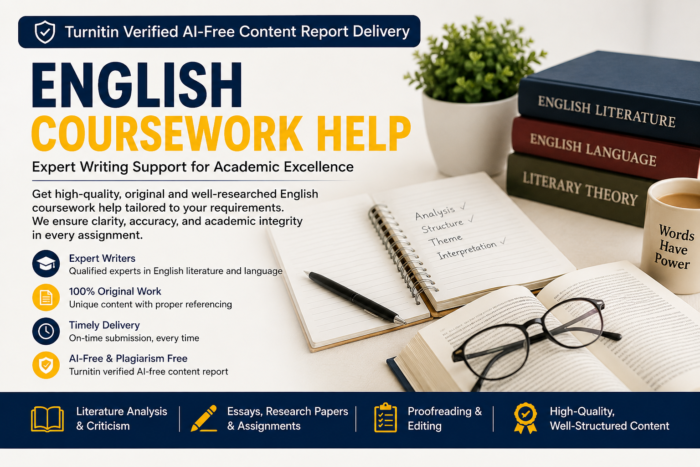 Professional Support for English Language Coursework