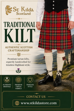 Traditional Kilt – Authentic Scottish Craftsmanship