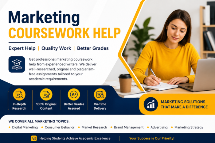 Customized Marketing Coursework Writing Services