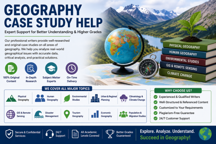 Geography Case Study Help for Environmental Sustainability