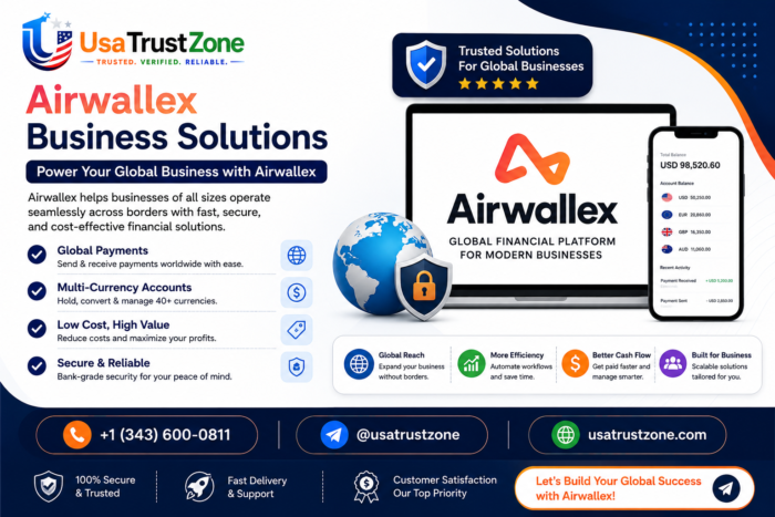 Where to Buy Verified Airwallex Accounts in Bulk and Ensure Account Safety