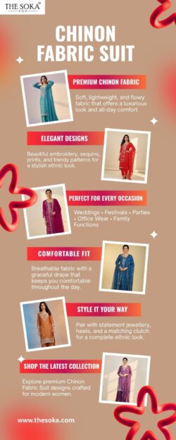 chinon fabric suit