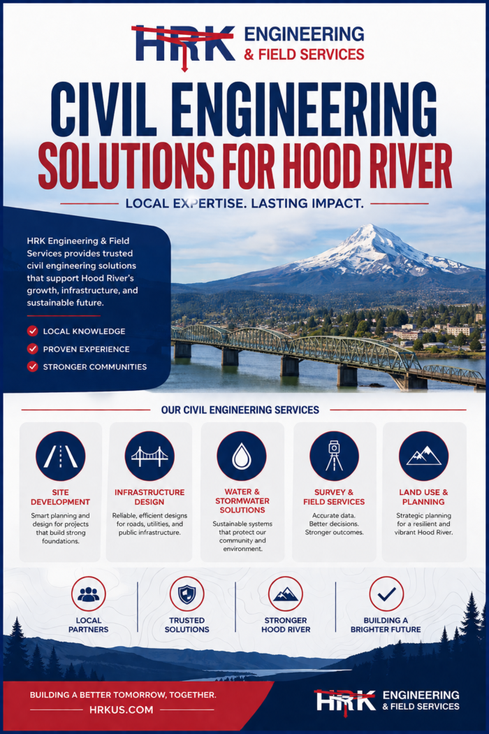 Civil Engineering Firms Hood River | HRK Engineering & Field Services