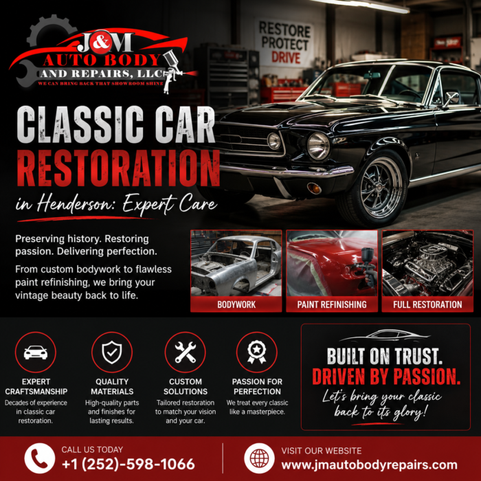 Classic Car Restoration in Henderson: Expert Care