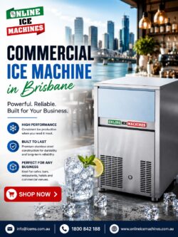 Commercial Ice Machine in Brisbane | Reliable Ice Solutions for Your Business