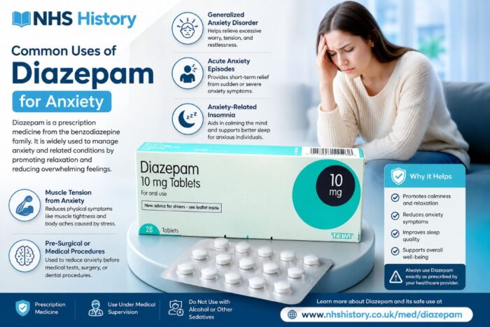 Common Uses of Diazepam for Anxiety