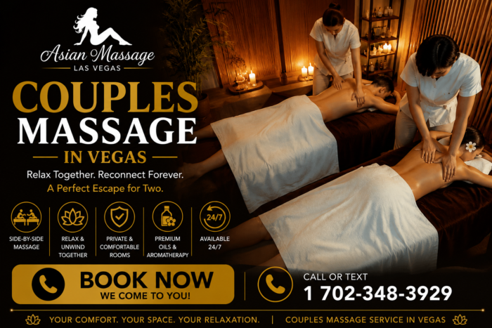 Professional Couples Massage in Vegas for Every Couple