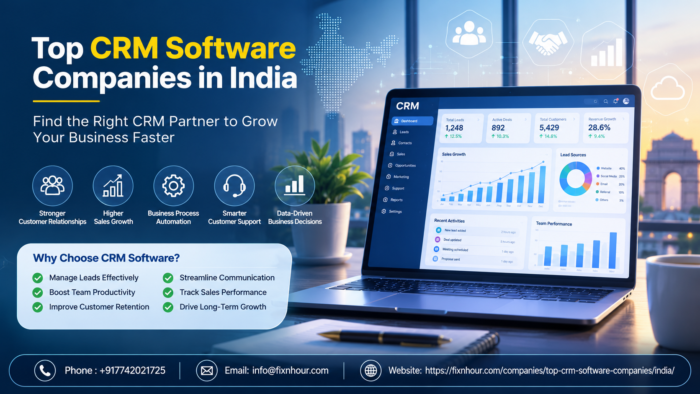 Top CRM Software Companies in India | Compare Trusted Providers