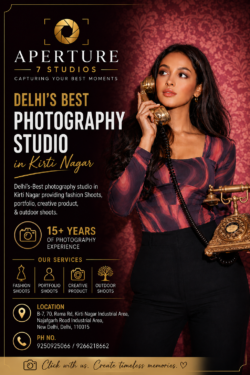 Delhi Best photography studio in Kirti Nagar | Aperture7Studios