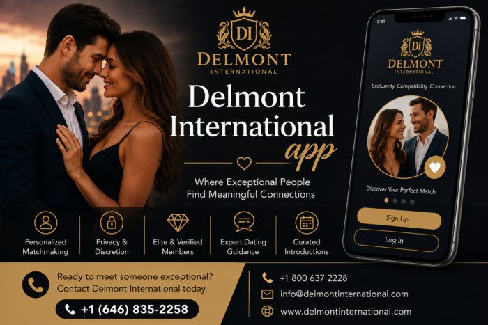 Delmont International App – Personalized Luxury Matchmaking