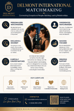 Delmont International Matchmaking – Personalized Luxury Dating Services