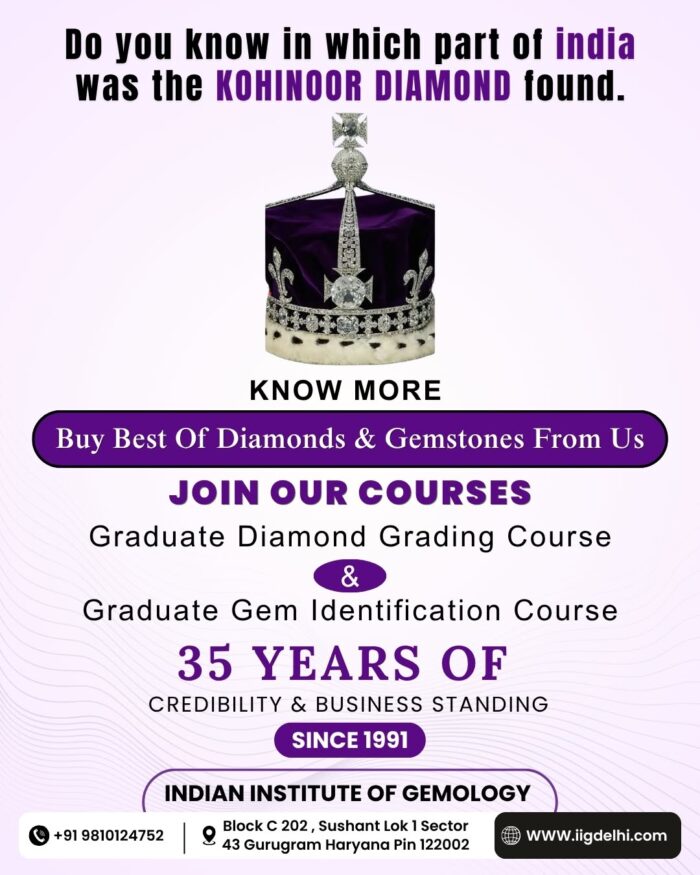 Did You Know Where the Kohinoor Diamond Was Discovered?