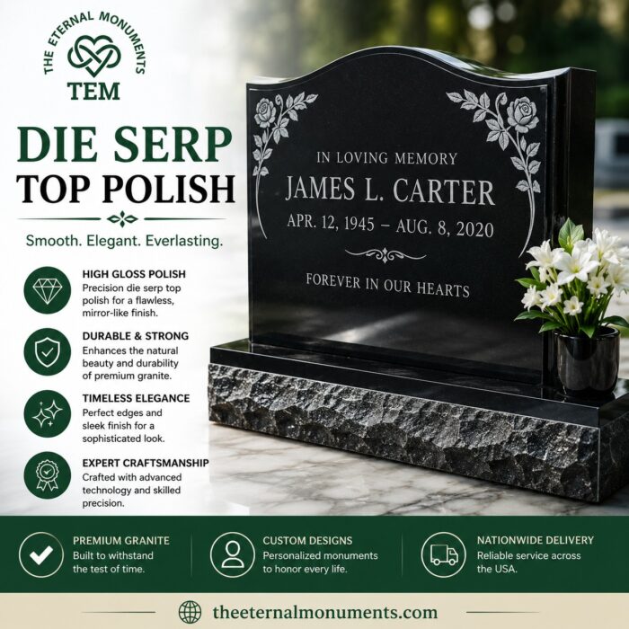 Premium Die Serp Top Polish Services by The Eternal Monuments
