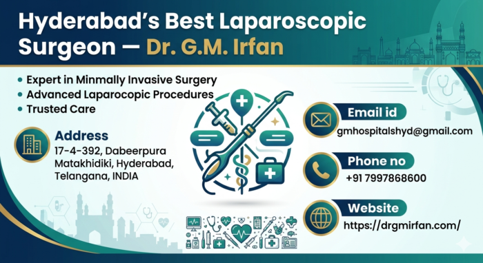 Dr GM Irfan – Best Laparoscopic Surgeon in Hyderbad