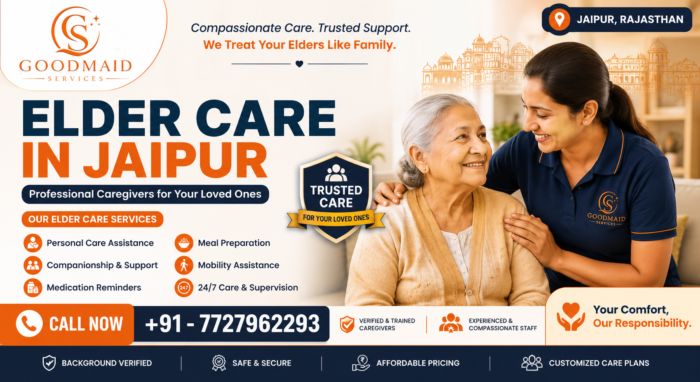 How Senior Citizen Care Taker In Jaipur Helps Elderly Families