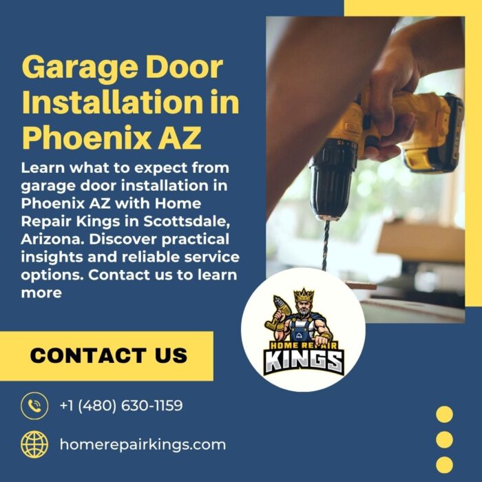 Why Garage Door Installation in Phoenix AZ Matters for Your Home