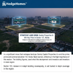 Godrej Properties And VRC Construction Placed The Highest Bids For Two Plots, Comes Under Sector 151