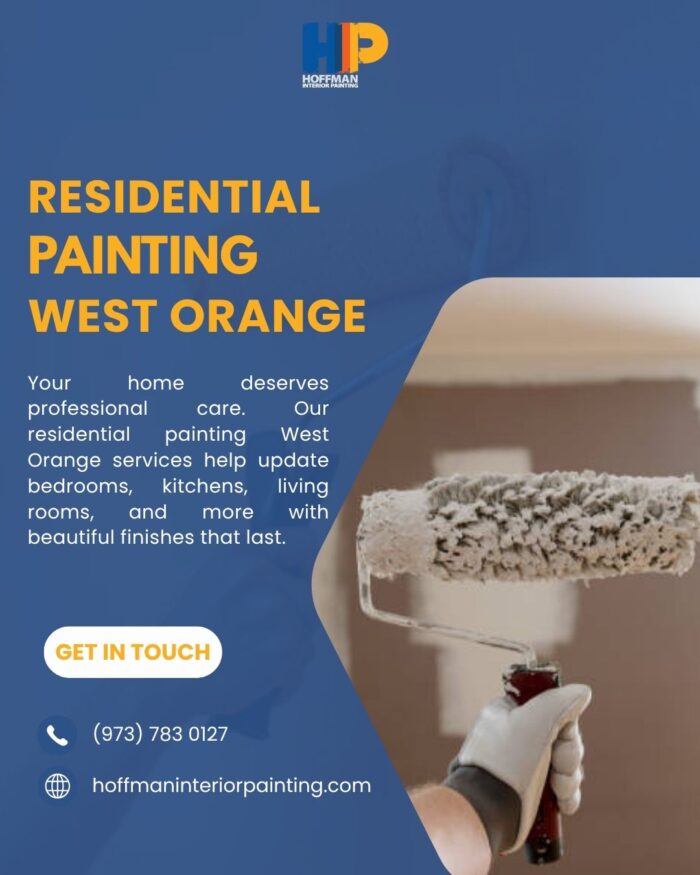 Give Your Home New Life with Residential Painting West Orange