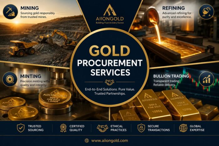 How Do Gold Procurement Services Ensure Responsible Gold Sourcing?