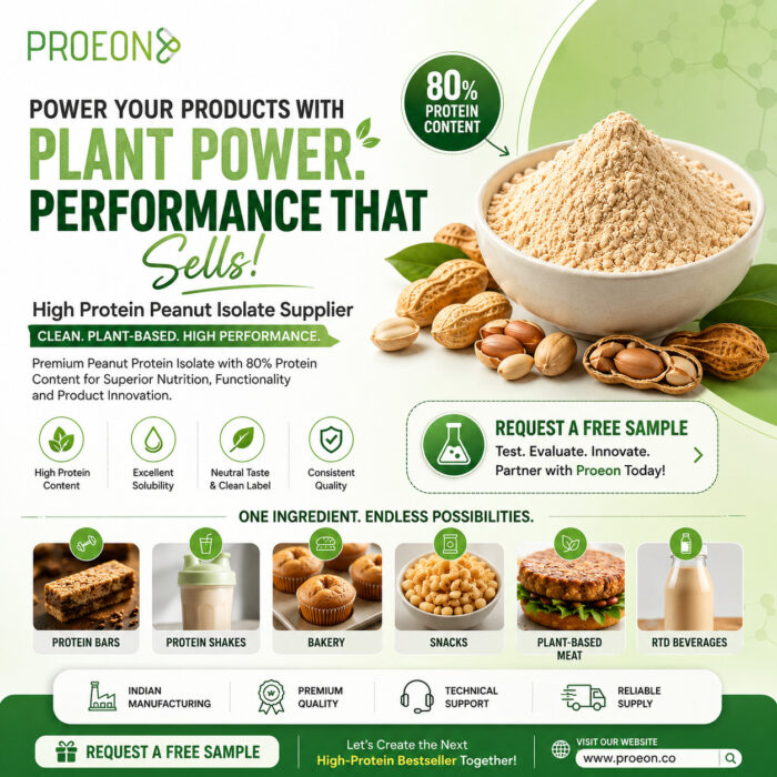 High protein peanut isolate supplier