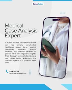 Hire a Medical Case Analysis Expert for Expert Opinions