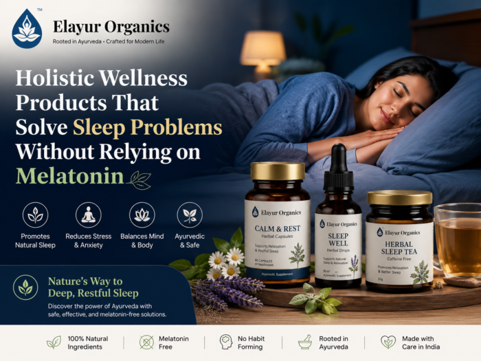 Holistic Wellness Products That Solve Sleep Problems Without Relying on Melatonin