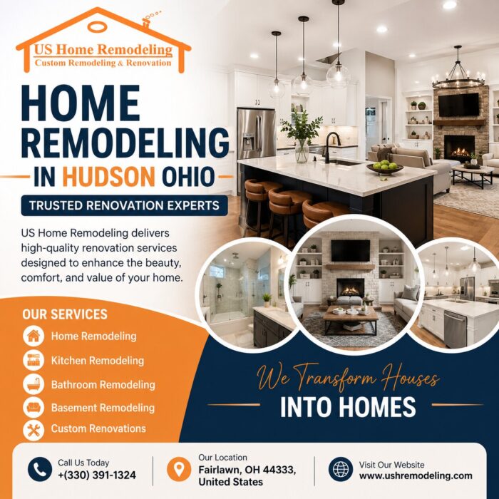Home Remodeling in Hudson Ohio | Trusted Renovation Experts | US Home Remodeling