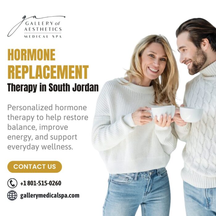 Hormone Replacement Therapy in South Jordan For Better Wellness