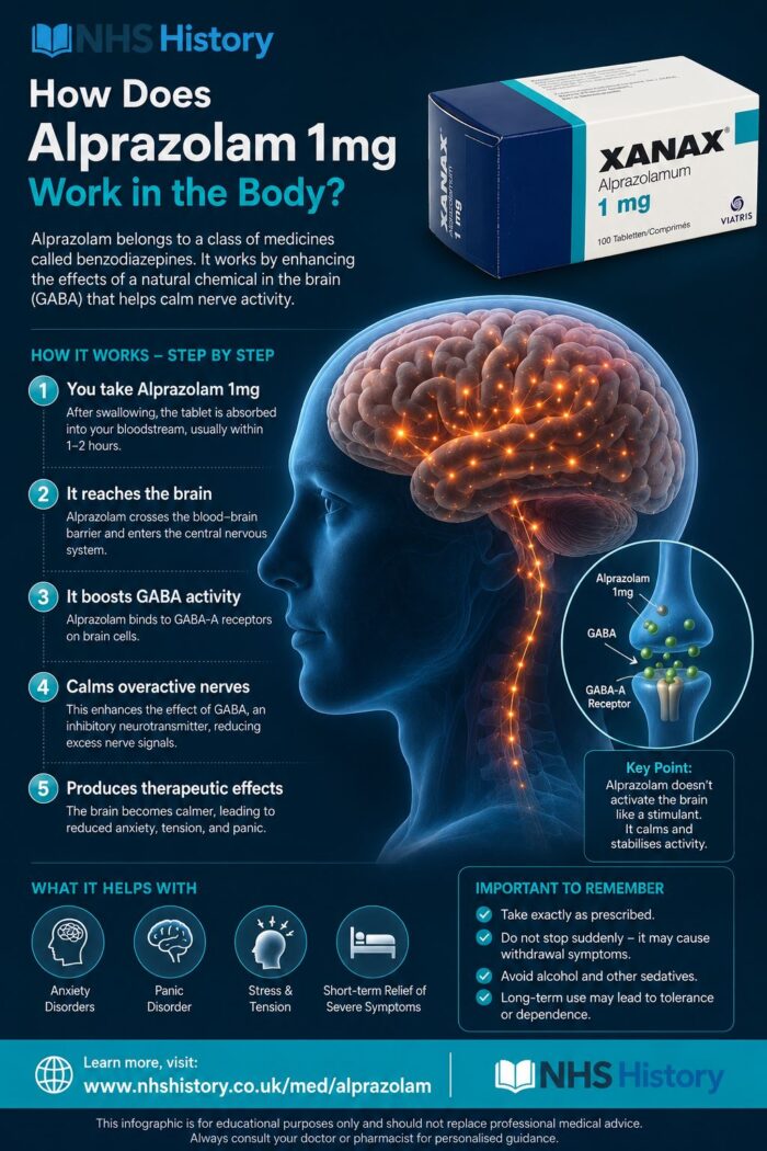 How Does Alprazolam 1mg Work in the Body?