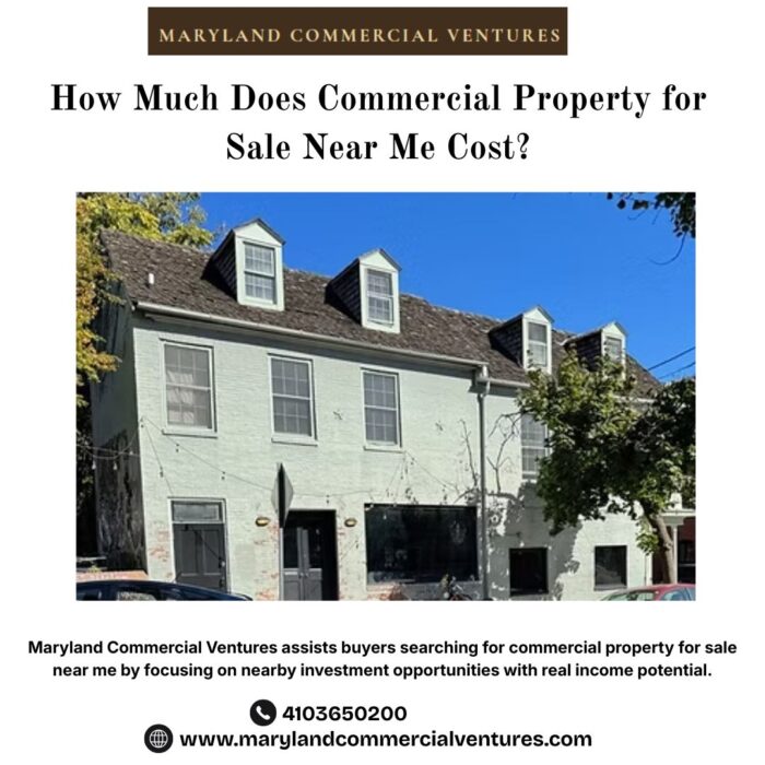 How Much Does Commercial Property for Sale Near Me Cost?