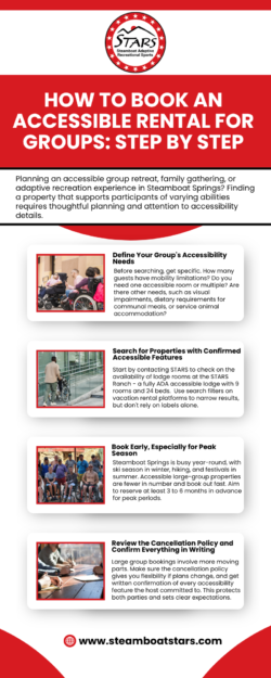 How to Book an Accessible Rental for Groups Step by Step