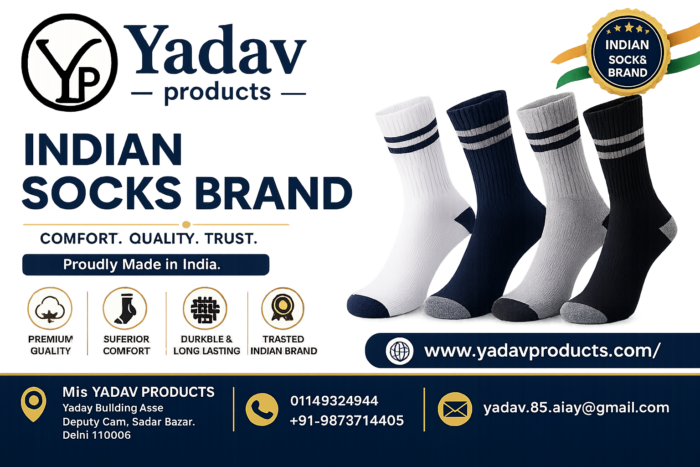 Indian Socks Brand – Premium Quality Socks by Yadav Products