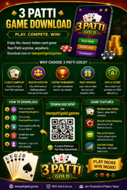 3 Patti Game Download – Enjoy Classic Card Gaming on Your Mobile
