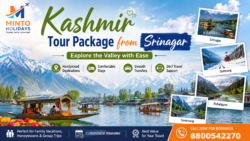 Kashmir Tour Package from Srinagar: Explore the Valley with Ease