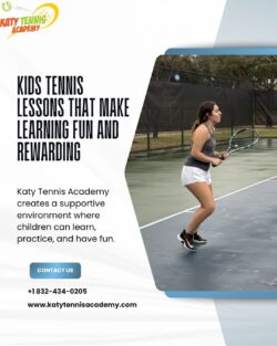 Kids Tennis Lessons That Make Learning Fun and Rewarding