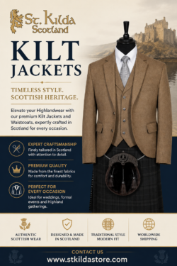 Kilt Jackets Crafted for Timeless Highland Style