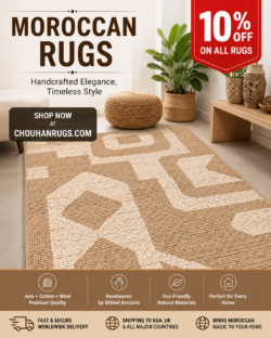 How Can Handmade Moroccan Jute Rugs Transform Your Home Style?