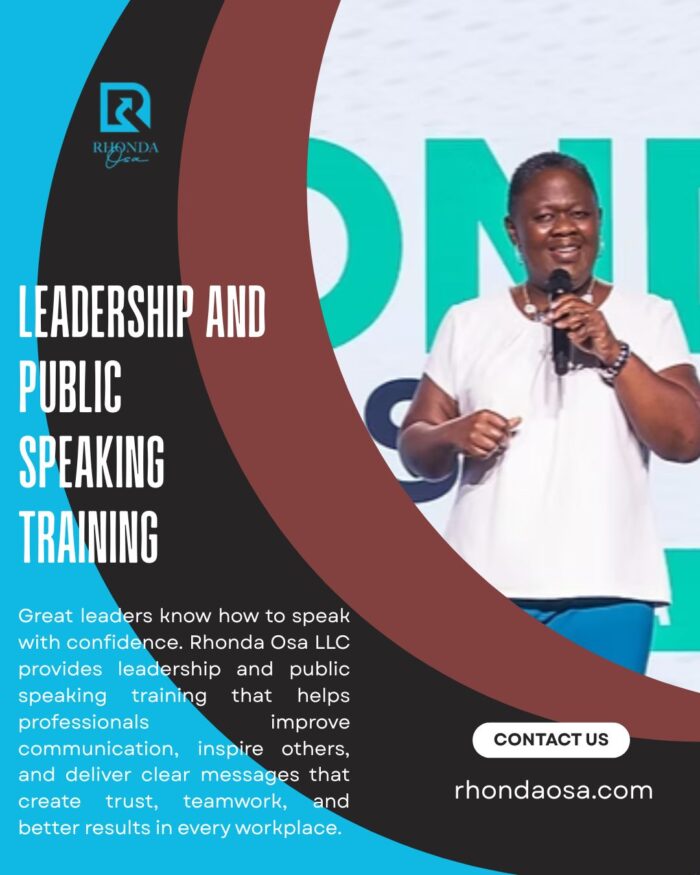 Leadership and Public Speaking Training for Career Growth