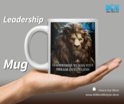 Leadership Mug: Turn Dreams Into Achievements Today – 808 Lion Lifestyle Store