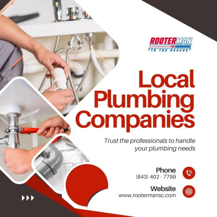 Looking for Local Plumbing Companies? Choose RooterMan SC