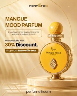 Mangue Mood Parfum – Luxury Mango-Inspired Fragrance with 30% Off