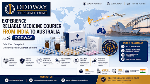 Courier Medicines from India to Australia: Secure Shipping – Oddway