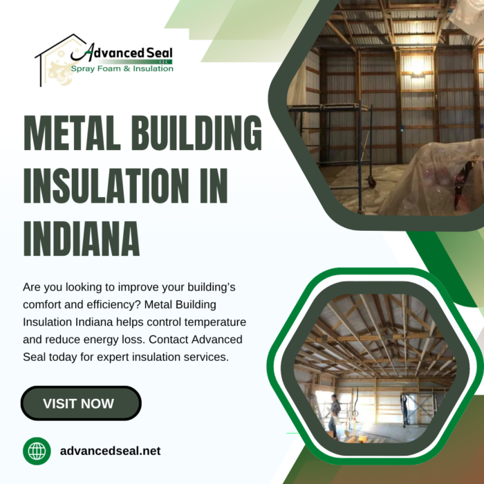 Metal Building Insulation in Indiana Solutions