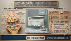 Modafinil Tablets: How They Work, Benefits & Important Safety Tips