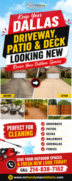 Transform Your Dallas Exterior with Pressure Washing