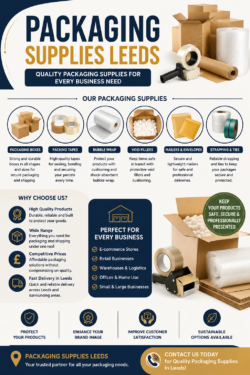 Packaging Supplies Leeds – Reliable Packaging Solutions for Every Business