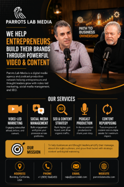 Video Marketing and Content Strategy Infographic for Entrepreneurs