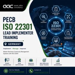 PECB ISO 22301 Lead Implementer Training Germany | Business Continuity Certification