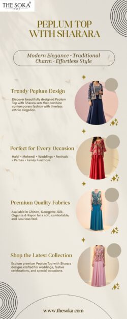Peplum Top with Sharara