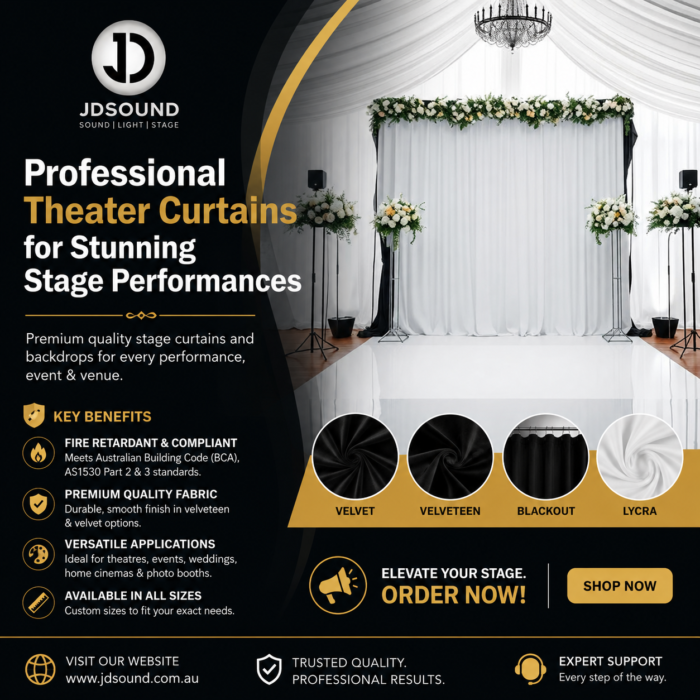 Professional Theater Curtains for Stunning Stage Performances